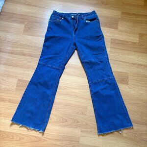 Aeropostale Women's Blue Flare Jeans